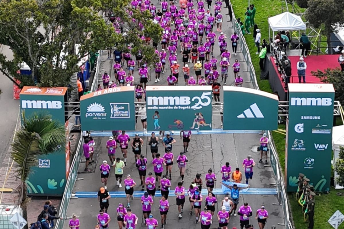 'No corres solo', 40 mil personas harán parte de la mmB 2026