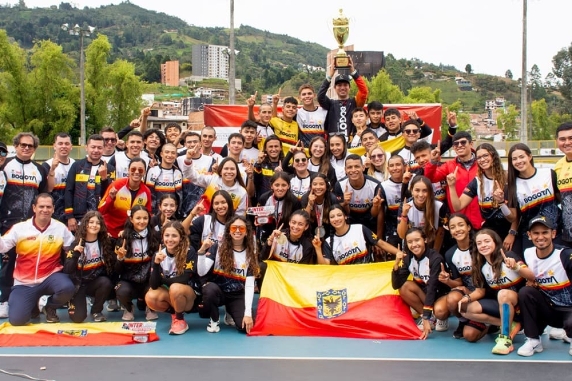 Bogotá, campeón en Interligas de patinaje
