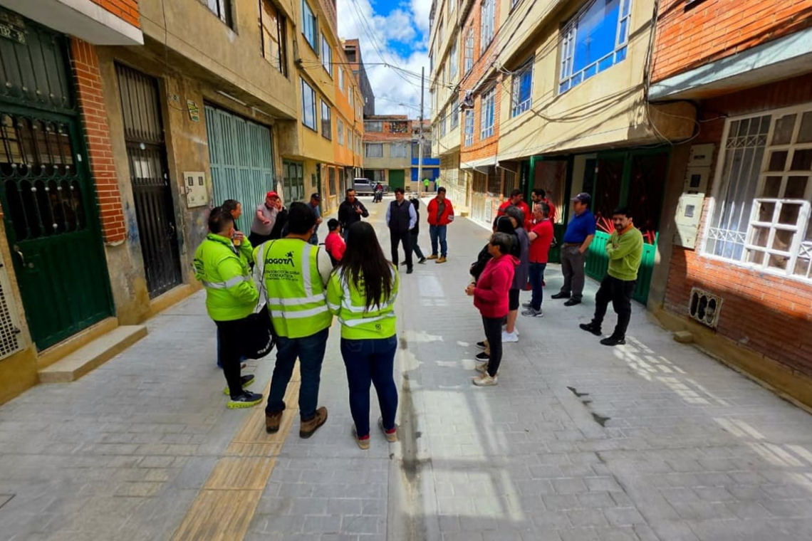 Suba celebra la entrega de segmentos viales