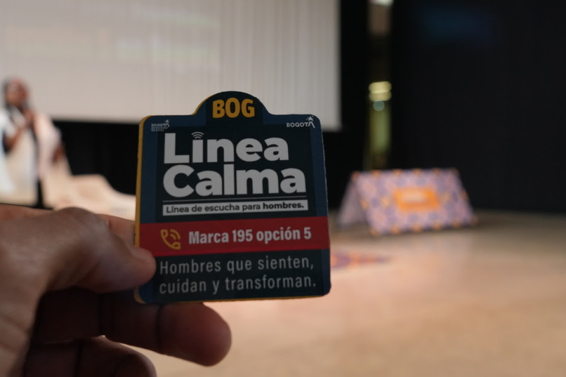 Bogotá reactiva la Línea Calma