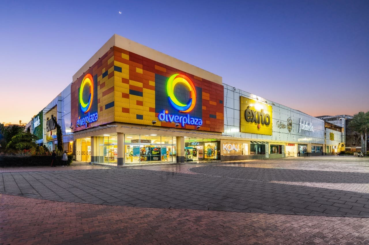 Diverplaza, Centro de la ciudad con su plan maestro