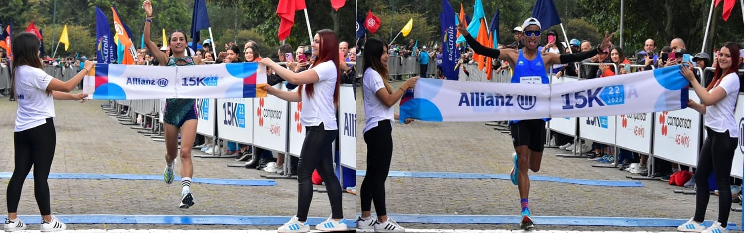 Bogotá dominó la Carrera Allianz 15K