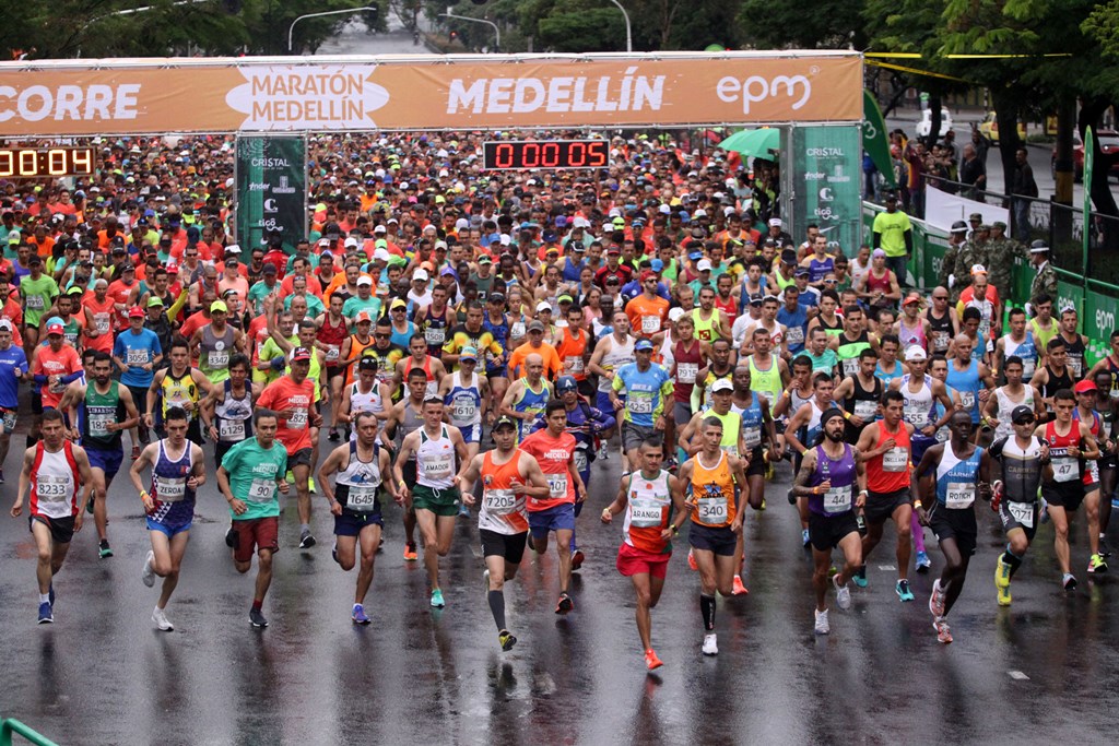 Medellín y sus distancias para la maratón