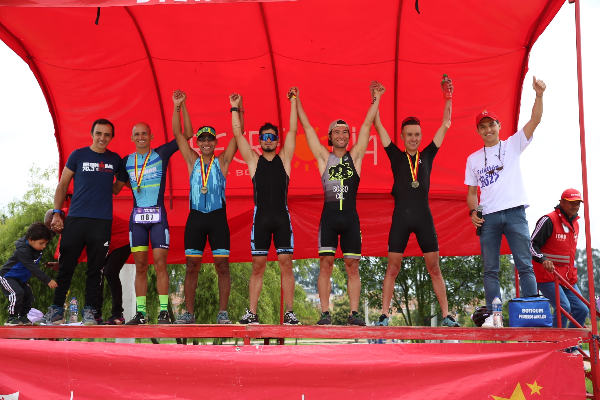 Suba vivió su primera Triatlón