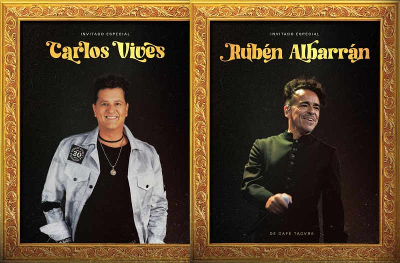 Vives y Albarrán junto a Aterciopelados
