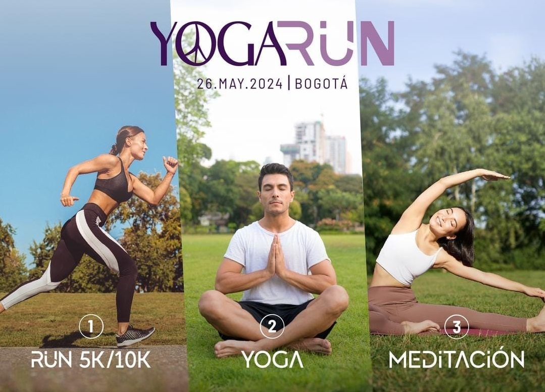 Bogotá es sede del macro evento de yoga y running